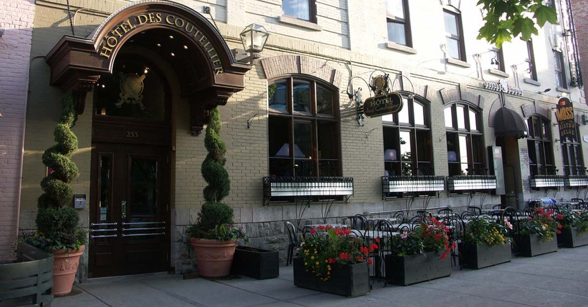 Hotel Des Coutellier Québec Eksteriør bilde